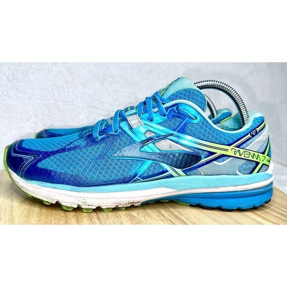 Brooks Ravenna 7 R7‎ Blue/Green Running Shoes Women Athletic Sneakers Size 8.5 - Picture 1 of 8